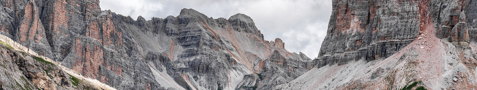 Cresta de Fanes y Tofanas desde Cinque Torri