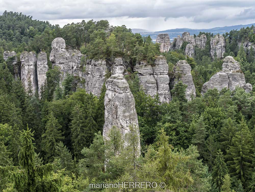 Ciudades de roca en la República Checa de Hruboskalsko. (Paraíso Checo)