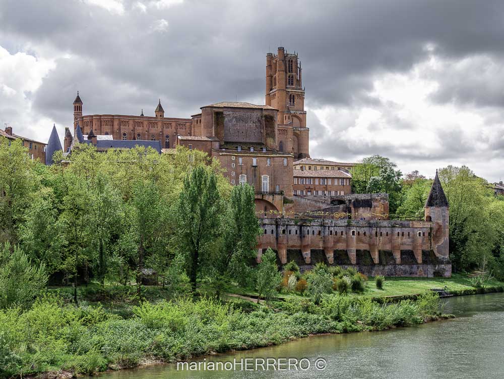 catedral de Albi ciudad histórica sur de Francia