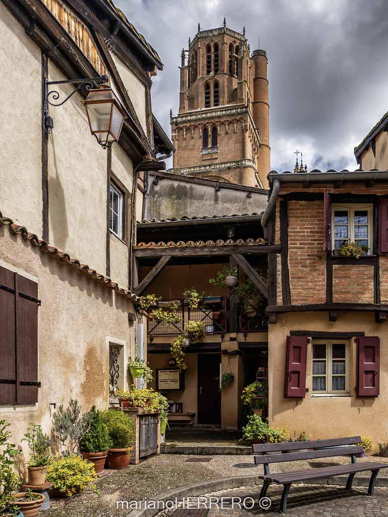 catedral de Albi ciudad histórica sur de Francia