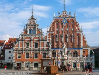 Qué ver en Riga. Letonia. Casa de los Cabezas Negras