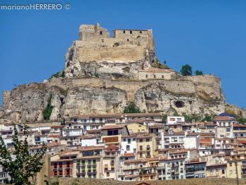 Qué ver y visitar en Morella (Castellón). Vista de Morella y su Castillo