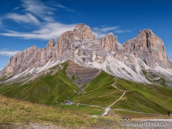 Qué ver y visitar en Dolomitas. Italia. Grupo del Sassolungo