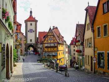 Qúe ver y visitar en Baviera. Alemania. Rothenburg ob der Tauber